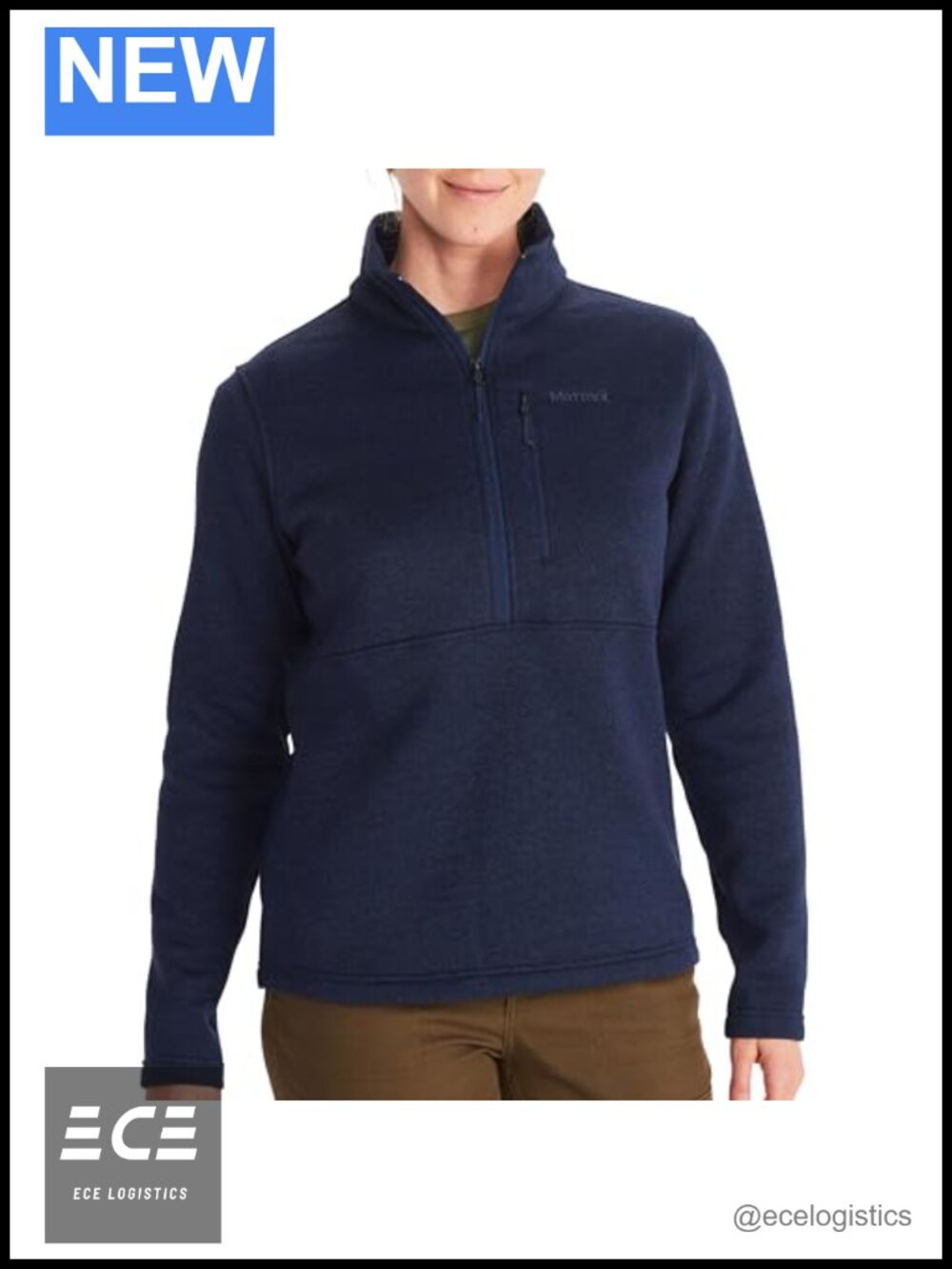 Women's 1/2 Zip Sweater Fleece Pullover Lightweight Breathable Outdoor